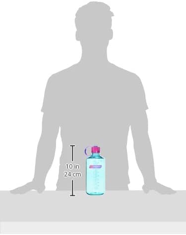 Nalgene Leak Proof Tritan BPA-Free Water Bottle - 32 oz Narrow Mouth - Made in the USA for Outdoor Use & Daily Hydration (Surfer)