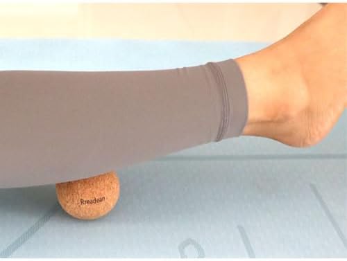 Cork Massage Balls for Fascia Release After Exercise, Yoga,Trigger Point Therapy, Relax Muscles, and Relieve Stress,Set of 2 Classic 2.4 Inch Cork Massage Balls