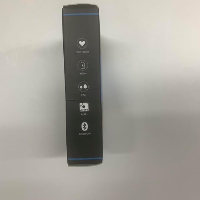 HS500 Heart Rate Monitor, Heart Rate Sensor Chest Strap, Protocol ANT+/Bluetooth, Compatible with iOS/Android APPs