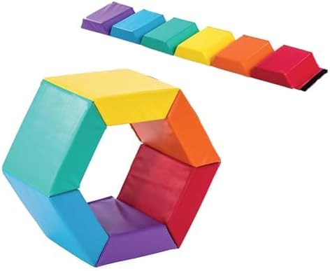 New Bounce Tumbling Mat for Kids - Gymnastics Mat - Folding Exercise Tumble Mat for Home Gyms