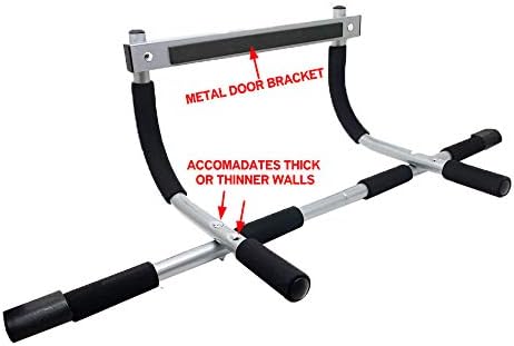 Doorway Chin up Bar Pull up Bar Sit up Multi-Function Home Gym Door Trim Friendlier Design