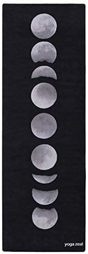 Yoga Mats By Yoga Zeal - Luxuriously Soft, Thick, Non-Slip, Hot Yoga Mat. Eco Printed. Designed to grip better with a sweaty yoga practice!