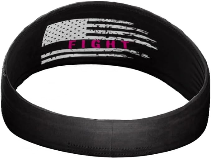 Unisex Headband/Sweatband. Best for Sports, Fitness, Working Out, Yoga. Tapered Design. Reversible.