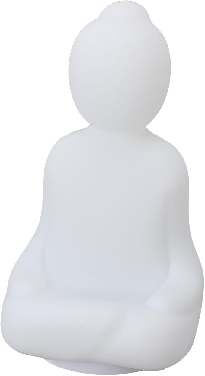 Guided Visual Meditation Breathing Light Mindfulness Tool for Stress Relief Anxiety Calm Relaxation Adults Kids Home Office Desk Nightstand Silicone Plastic 6.8x3.8in