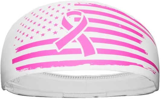 Unisex Headband/Sweatband. Best for Sports, Fitness, Working Out, Yoga. Tapered Design. Reversible.