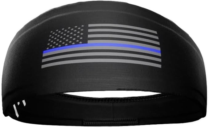 40+ Designs! Unisex Headband/Sweatband. Best for Sports, Fitness, Working Out, Yoga. Tapered Design