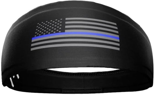 40+ Designs! Unisex Headband/Sweatband. Best for Sports, Fitness, Working Out, Yoga. Tapered Design