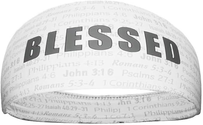 40+ Designs! Unisex Headband/Sweatband. Best for Sports, Fitness, Working Out, Yoga. Tapered Design