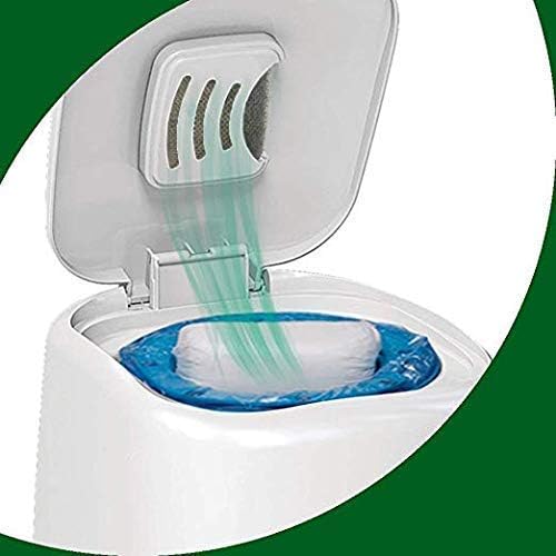 Green Piece® 12 Pack - Overstuffed - All-Natural Baby Diaper Pail Deodorizer | Activated Charcoal Air Purifier Compatible with Diaper Pails, Shoe Closets, Trash Cans, Pets - Made in The USA