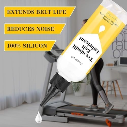 100% Silicone Treadmill Belt Lubricants/Lubes | 8 Ounce, Treadmill Lubricant for Belt, Easy to Apply Treadmill Belt Lubricant Oil, Suitable for Nearly All Type of Treadmills