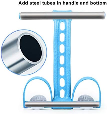 Yoga Pedal Resistance Band Elastic Pull Rope Fitness Sit-up Exercise Equipment at Home Gym Arm Abs Workout Equipment Leg Stretching Equipment