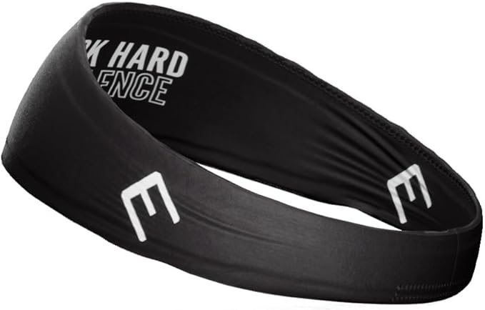 Unisex Headband/Sweatband. Best for Sports, Fitness, Working Out, Yoga. Tapered Design. Reversible.