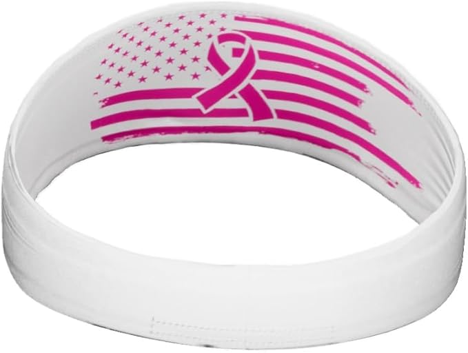 Unisex Headband/Sweatband. Best for Sports, Fitness, Working Out, Yoga. Tapered Design. Reversible.