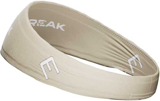 Unisex Headband/Sweatband. Best for Sports, Fitness, Working Out, Yoga. Tapered Design. Reversible.