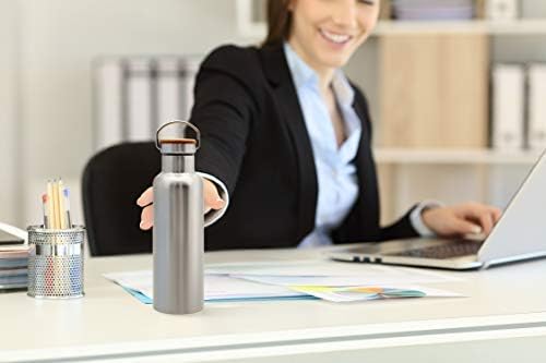 Bambaw Insulated Metal Water Bottles | Small Water Bottle 350 ml | Leakproof Water Bottle | Kids Stainless Steel Water Bottle | Thermal Bottles | Metal Water Bottle Kids | Eco Water Bottle 350ml