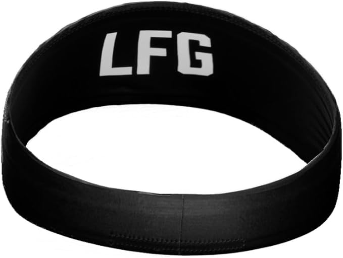 Unisex Headband/Sweatband. Best for Sports, Fitness, Working Out, Yoga. Tapered Design. Reversible.