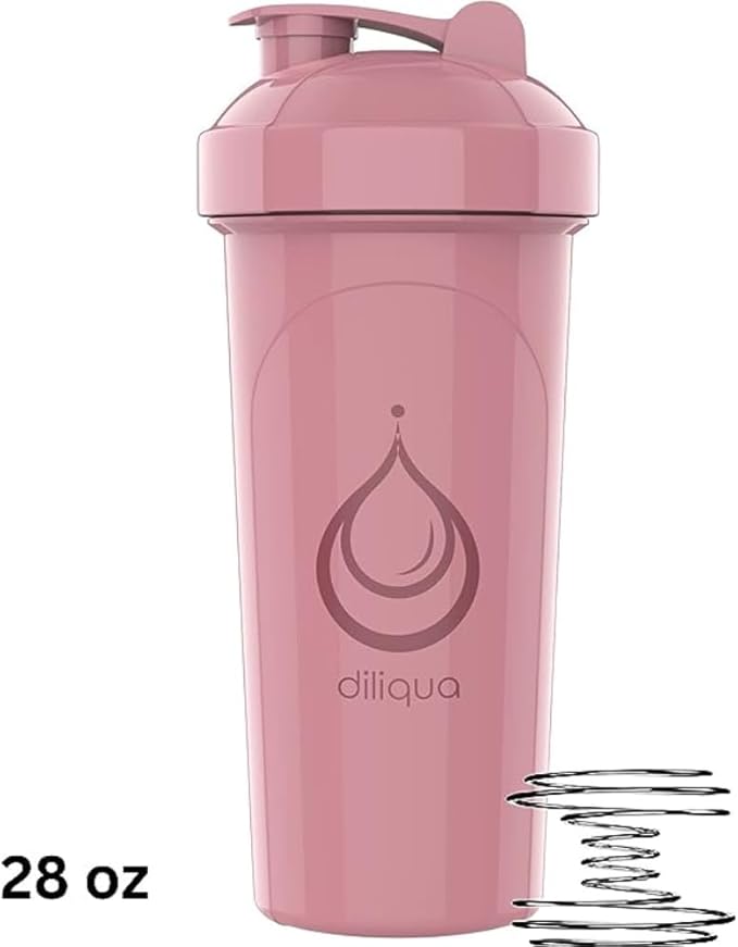 2 PACK, 28 oz & 20 oz Shaker Bottles with Powerful Wire Whisks for Protein Mixes | Leakproof Blender Shaker Bottle Pack | BPA-Free & Dishwasher Safe | Shaker Bottle | Shaker Cups for shakes