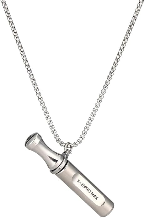 Breathe Free Necklace for Anxiety & Stress Relief, Classic Breathing Tool for Meditation, Mindfulness, and Relaxation – Portable Calm Necklace for Adults, Wellness Gift