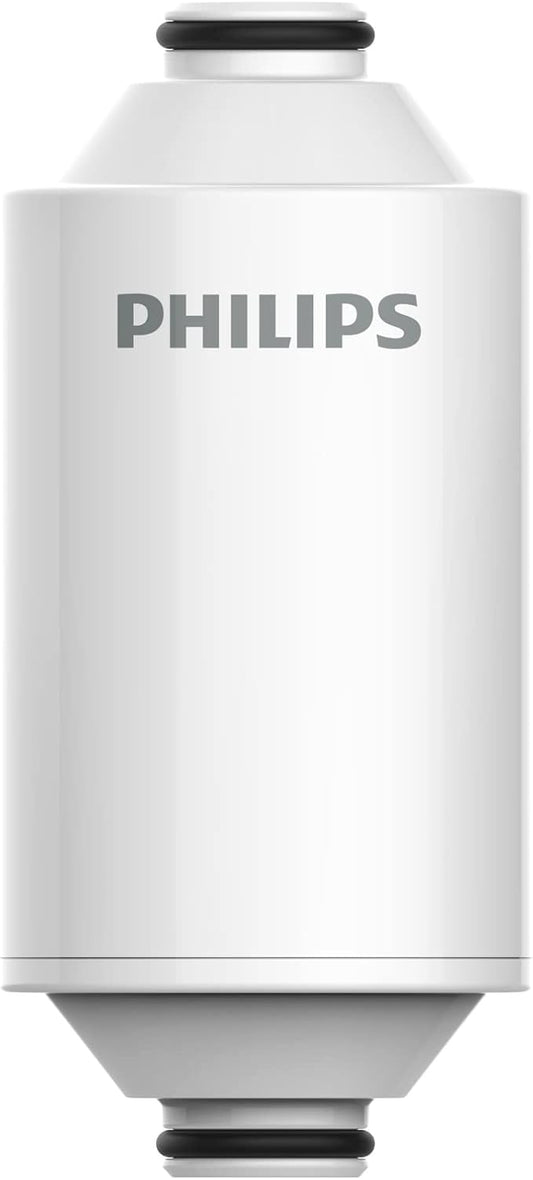 Philips Shower Filter cartridge, NSF certified KDF Material Double Mesh Filtration, Reducing Chlorine/Impurities/Rust Sediments (shower filter cartridge)