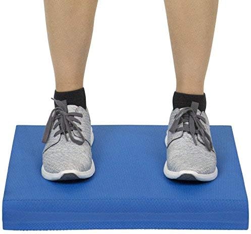 Vive Balance Pad - Foam Large Yoga Mat Trainer for Physical Therapy, Stability Workout, Knee and Ankle Exercise, Strength Training, Rehab - Chair Cushion for Adults, Kids, and Travel