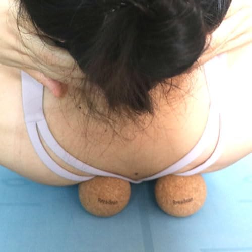 Cork Massage Balls for Fascia Release After Exercise, Yoga,Trigger Point Therapy, Relax Muscles, and Relieve Stress,Set of 2 Classic 2.4 Inch Cork Massage Balls