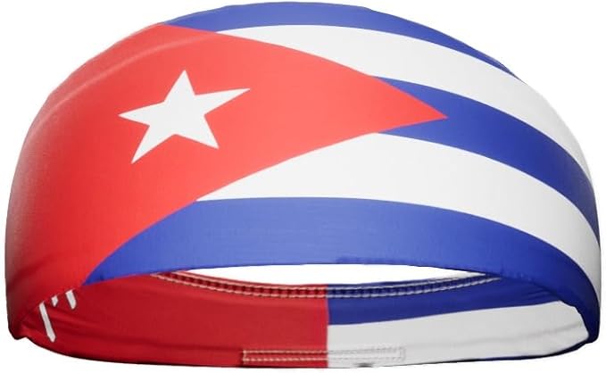 Unisex Headband/Sweatband. Best for Sports, Fitness, Working Out, Yoga. Tapered Design. Reversible.