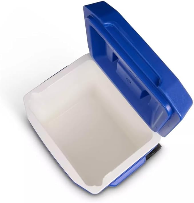 Igloos Cooler Hard-Sided Ice Chest, Insulated Portable Cooler, Heavy-Duty, Leak-Resistant Lid, Lightweight Ergonomic Handle