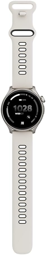 Cubitt Aura Smartwatch/Fitness Tracker with 1.43" Touch AMOLED Screen, Bluetooth Calling, 60+ Sports, Blood Oxygen, Heart Rate, Stress/Sleep Monitor, Waterproof, Step Counter, Compass Support