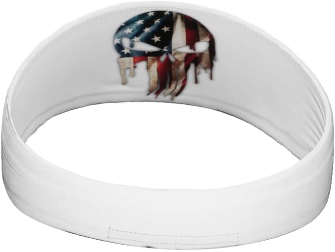 Unisex Headband/Sweatband. Best for Sports, Fitness, Working Out, Yoga. Tapered Design. Reversible.