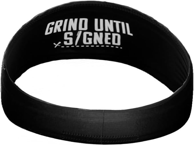 Unisex Headband/Sweatband. Best for Sports, Fitness, Working Out, Yoga. Tapered Design. Reversible.
