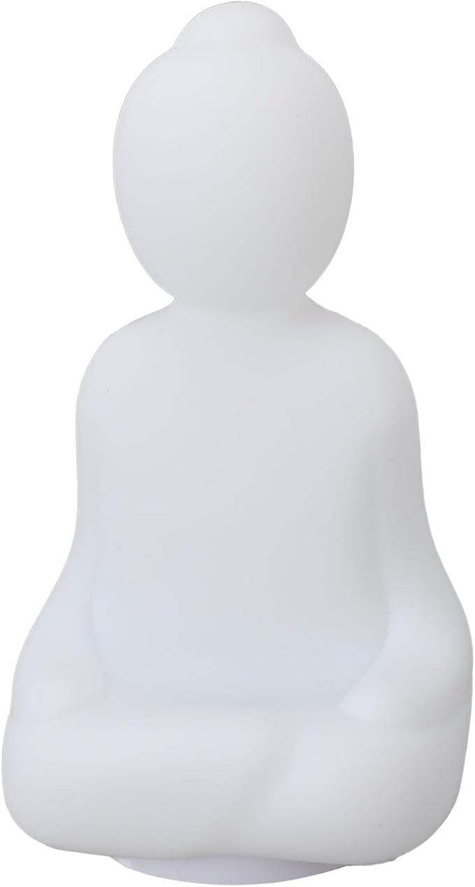 Guided Visual Meditation Breathing Light Mindfulness Tool for Stress Relief Anxiety Calm Relaxation Adults Kids Home Office Desk Nightstand Silicone Plastic 6.8x3.8in