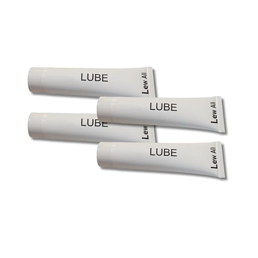 Spirit Sole Fitness Treadmill/Elliptical Tube of Tread Belt Deck Lube (New Formula) 100% Silicone Lubricant Maintenance Lubricant P/N N020001 Pack of 4