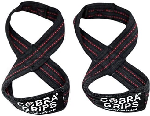 Deadlift Straps Figure 8 Loop Lifting Straps The #1 Choice for Power Lifters weightlifters workout Enthusiasts
