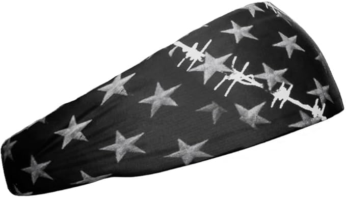 40+ Designs! Unisex Headband/Sweatband. Best for Sports, Fitness, Working Out, Yoga. Tapered Design