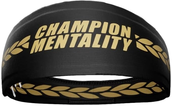 Unisex Headband/Sweatband. Best for Sports, Fitness, Working Out, Yoga. Tapered Design. Reversible.