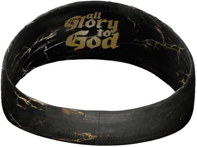 Unisex Headband/Sweatband. Best for Sports, Fitness, Working Out, Yoga. Tapered Design. Reversible.