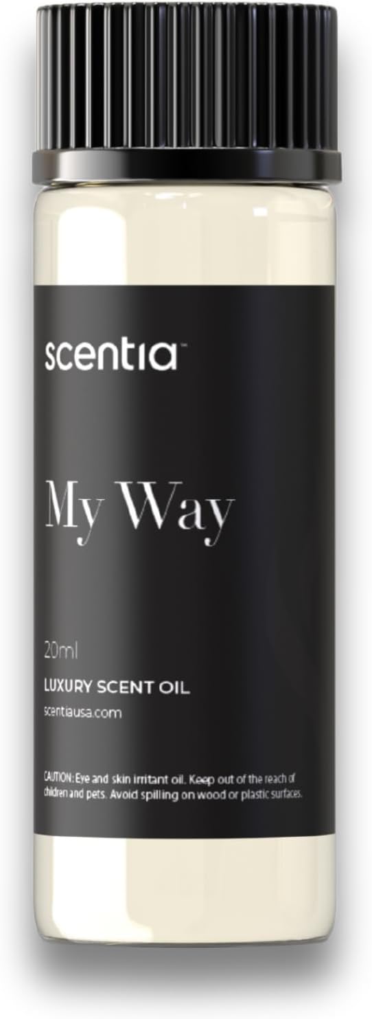 Scentia My Way Hotel Diffuser Oil Inspired by The 1 Hotel Miami Beach - 20 ml 0.67 fl oz - Fragrance Oil Blend Sandalwood, Cedar & Lemon Notes for Aromatherapy Diffusers and Humidifiers