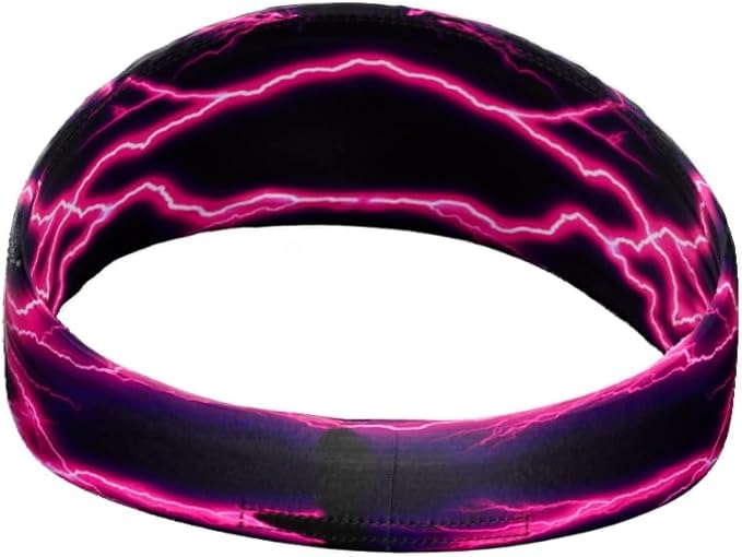 Unisex Headband/Sweatband. Best for Sports, Fitness, Working Out, Yoga. Tapered Design. Reversible.