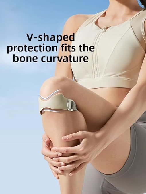 Patella Band for knee Pain Relief during exercise | Adjustable Patellar Tendon Support Strap for Running | Sports & Support | Tendonitis & Jumper's | Made with Silicone & Polyamide. (Gray)