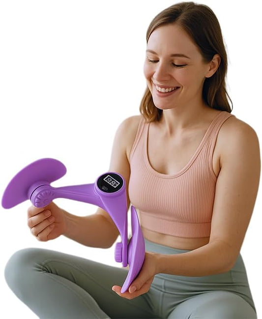 Pelvic floor trainer,pelvic Floor Exerciser for women,postpartum gifts Kegel Exercise Products,thigh excerciser for women,postpartum essentials kit,gift for New Mom,pelvic floor recovery device,purple