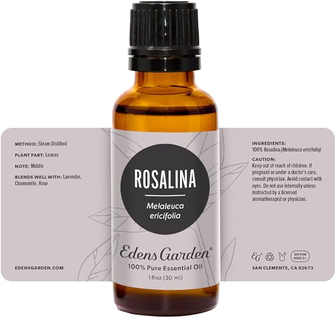 Edens Garden Rosalina Essential Oil- 100% Pure Premium Grade, Undiluted, Natural, Therapeutic, Aromatherapy, The Best for Diffuser, Skin, Humidifiers, Kid Safe 30 ml (1 fl oz)