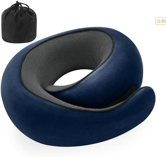 2024 New Memory Foam Travel Pillow for Airplanes,Neck Pillow for Traveling,Neck Plus Travel Pillow,Neck Plus Travel Neck Pillow