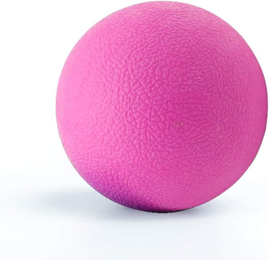 Yoga Massage Ball&Massage Ball, Best Trigger Point Ball, Myofascial Release, Fascia Release, Massage Balls for Foot, Massage Balls for Back, Trigger Point Therapy Balls. (Pink)