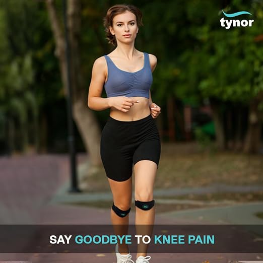 TYNOR Patellar Tendon Knee Support Strap Adjustable Neoprene Knee Stabilizer Band With Gel Pad Knee Brace For Knee Pain, Tendonitis, Running, Hiking, Basketball Volleyball Tennis, One Size, 1 Pair
