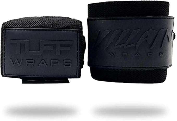 Villain Wrist Wraps for Weightlifting & Powerlifting – Adjustable Support Straps for Men and Women – Ideal for Strength Training, CrossFit, Bodybuilding – Durable Comfort to Eliminate Wrist Pain