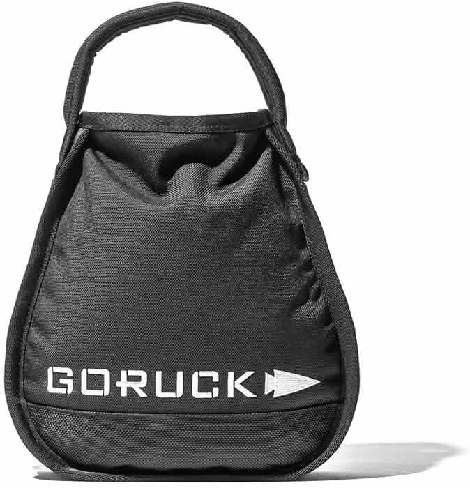 GORUCK Sand Kettlebells Weight for Fitness & Body Workout for Men & Women - for Weightlifting, Dumbbell & Yoga - for Home & Gym Training