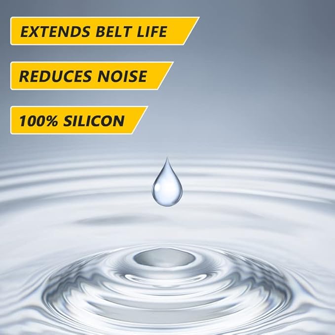 100% Silicone Treadmill Lubricant/Treadmill Lube, 16 Ounces Premium Silicone Oil for Treadmill Belt Lubrication, Easy to Apply Treadmill Belt Lubricant Oil, Suitable for All Type of Treadmill Belts