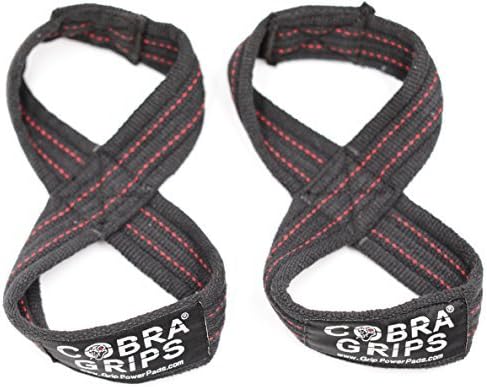 Deadlift Straps Figure 8 Loop Lifting Straps The #1 Choice for Power Lifters weightlifters workout Enthusiasts