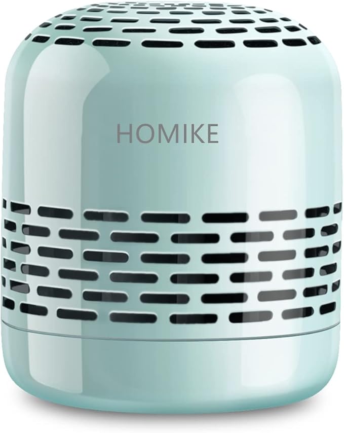HOMIKE Refrigerator Deodorizer, Odor Eliminator,Last up to 10 Years for Car,Closet,Shoes Cabinet,Fridge and Freezer,Outperforms Baking Soda and Activated Carbon (Green)