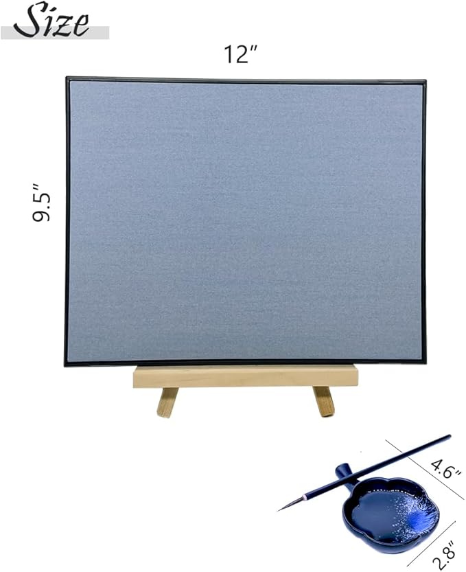 Inkless Water Drawing Board with Zen Garden and Sand Sphere, Buddha Water Drawing Board, Zen Meditation Board, Zen Sand Tray Therapy Kit for Relaxation and Meditation